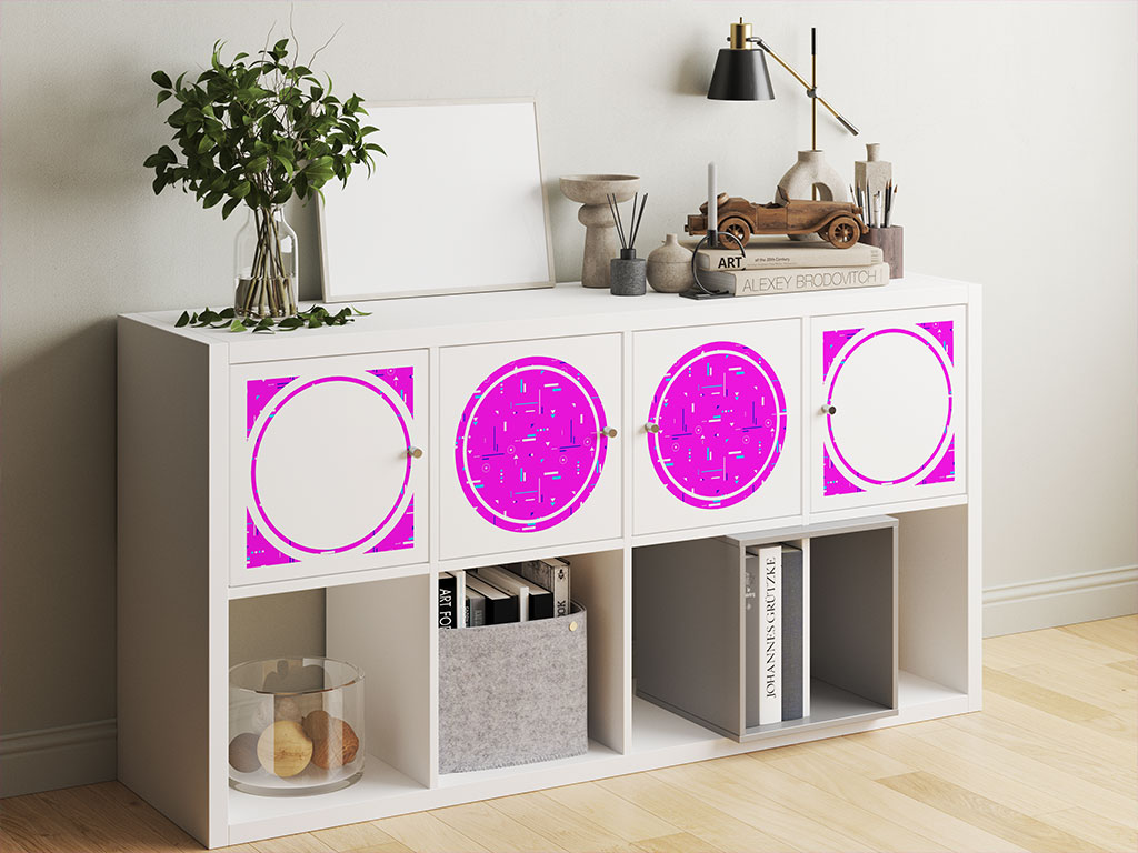 Love Lost Abstract Geometric DIY Furniture Stickers