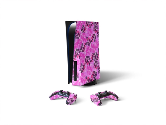 Sweet Desire Abstract Geometric Sony PS5 DIY Skin