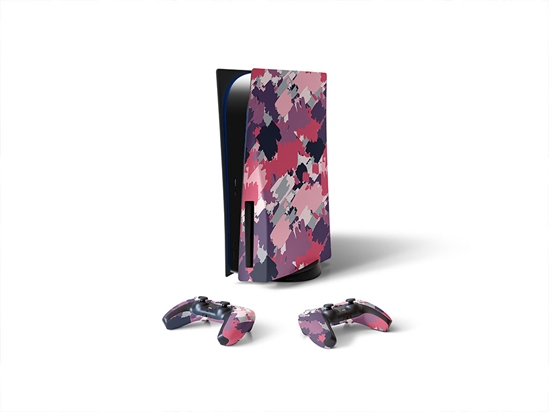 Bratty Backtalk Abstract Geometric Sony PS5 DIY Skin