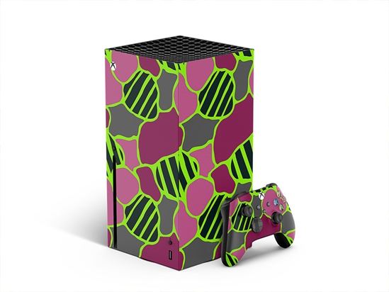 Carried Away Abstract Geometric XBOX DIY Decal