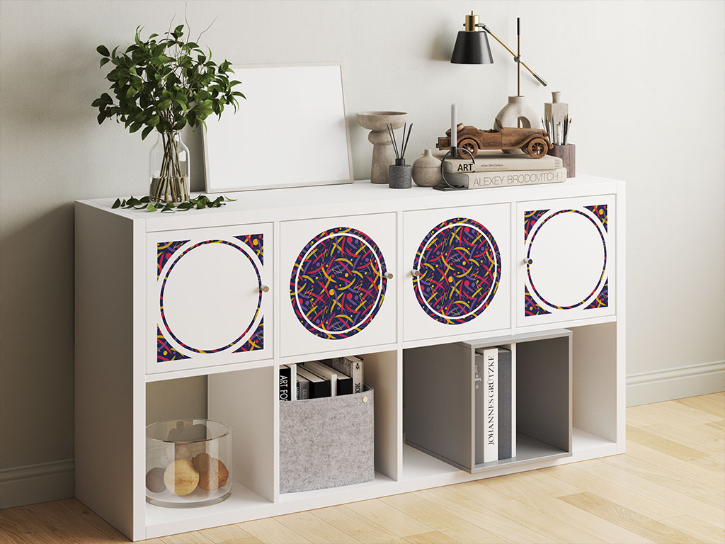 Deep Wilds Abstract Geometric DIY Furniture Stickers