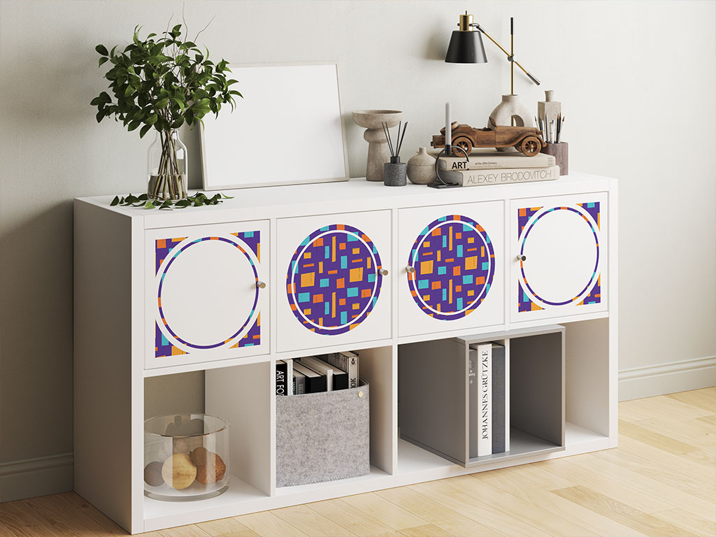 Destiny Street Abstract Geometric DIY Furniture Stickers