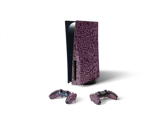 Evil Dragon Abstract Geometric Sony PS5 DIY Skin