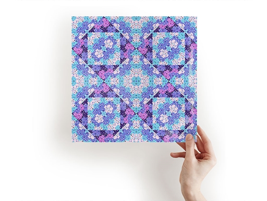 Fragile Glass Abstract Geometric Craft Sheets