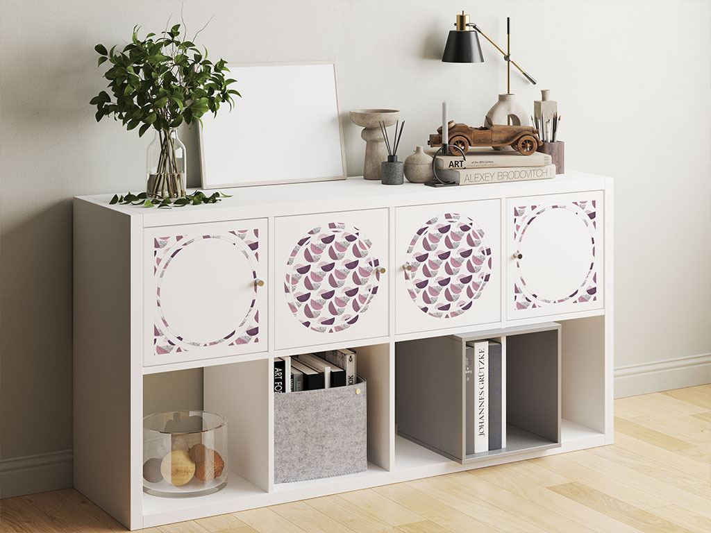 Grape Monkey Abstract Geometric DIY Furniture Stickers