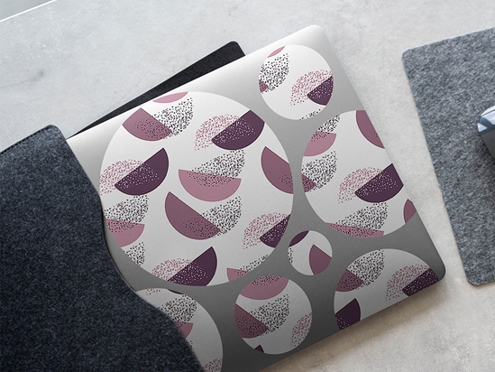 Grape Monkey Abstract Geometric DIY Laptop Stickers