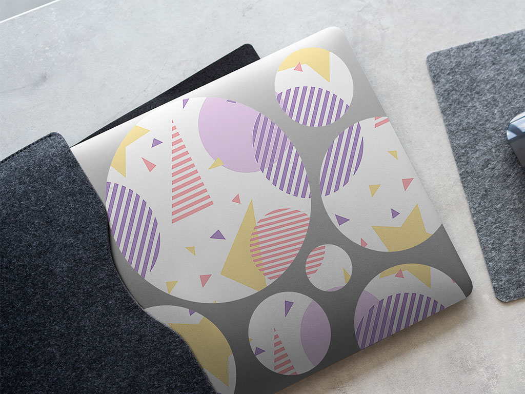 Indie GoGo Abstract Geometric DIY Laptop Stickers