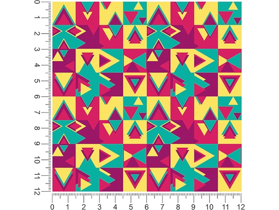 Prank Call Abstract Geometric 1ft x 1ft Craft Sheets