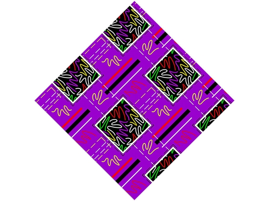 Radical Renovations Abstract Vinyl Wrap Pattern