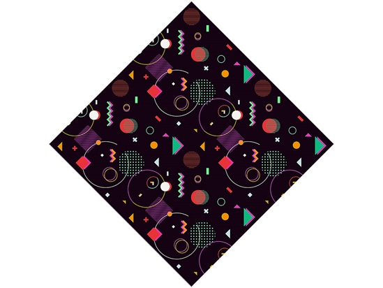 Saturn Scout Abstract Vinyl Wrap Pattern