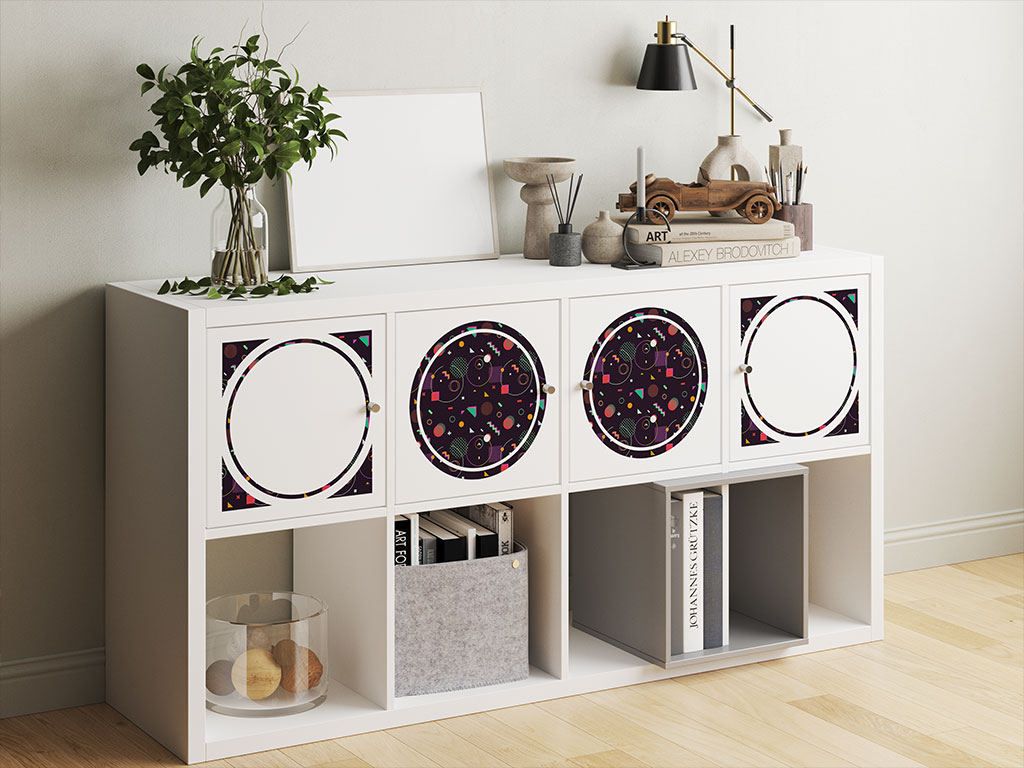 Saturn Scout Abstract Geometric DIY Furniture Stickers