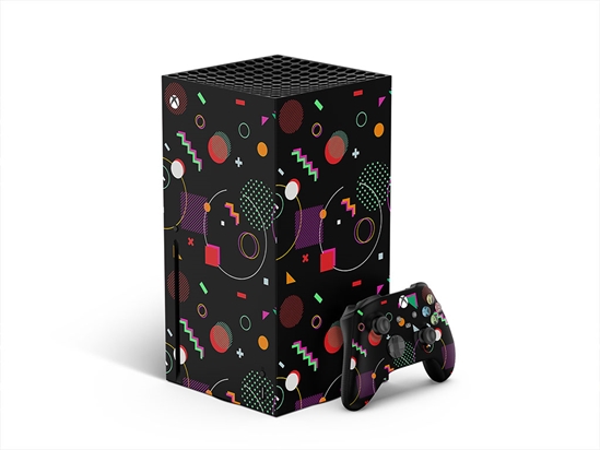 Saturn Scout Abstract Geometric XBOX DIY Decal