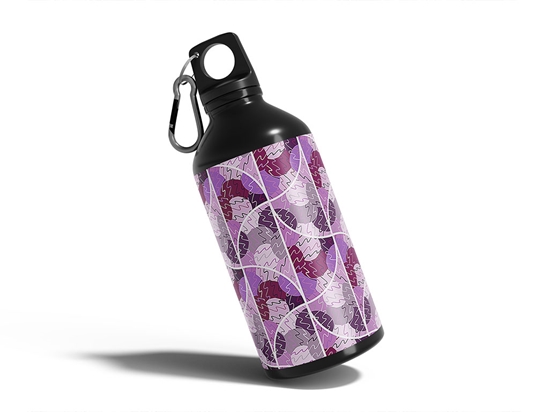 Sea Witch Abstract Geometric Water Bottle DIY Stickers