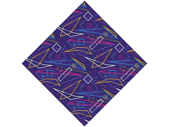 Secret Code Abstract Vinyl Wrap Pattern