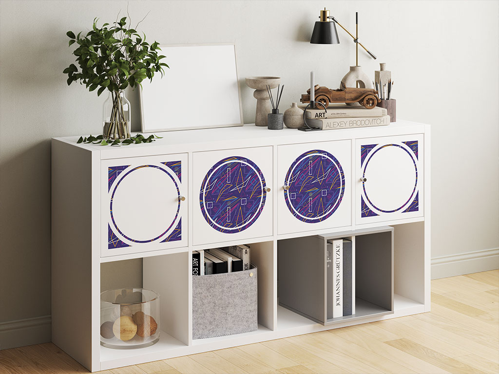 Secret Code Abstract Geometric DIY Furniture Stickers