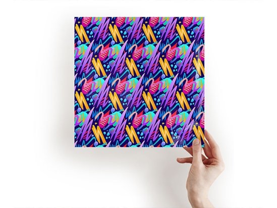 Serious Competition Abstract Geometric Craft Sheets