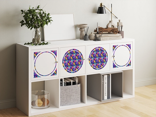 Serious Competition Abstract Geometric DIY Furniture Stickers