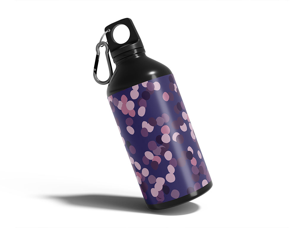 Sour Grapes Abstract Geometric Water Bottle DIY Stickers