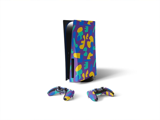 The Murex Abstract Geometric Sony PS5 DIY Skin