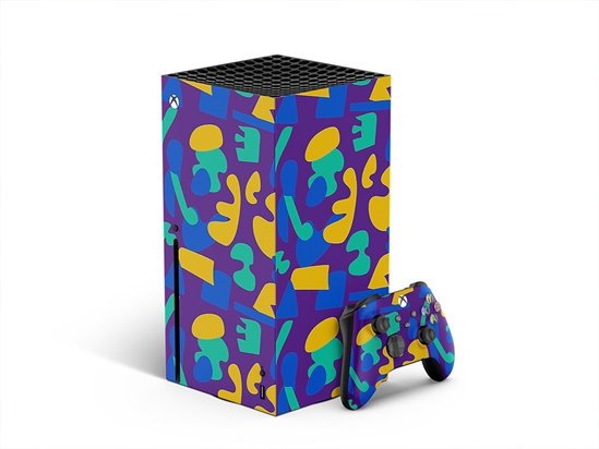 The Murex Abstract Geometric XBOX DIY Decal