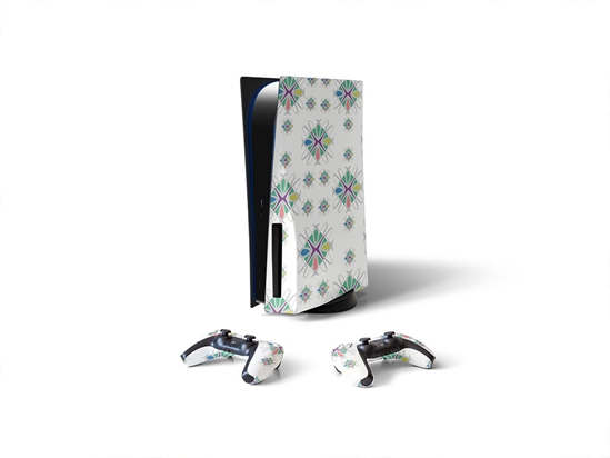 My Delilah Abstract Geometric Sony PS5 DIY Skin