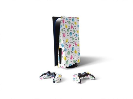 Regained Equilibrium Abstract Geometric Sony PS5 DIY Skin