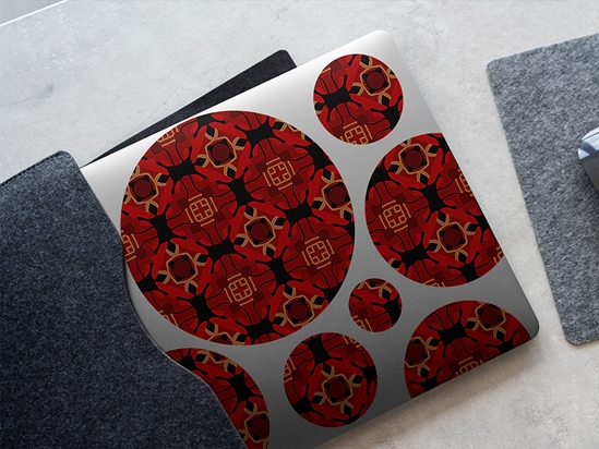 Bleed Magic Abstract Geometric DIY Laptop Stickers