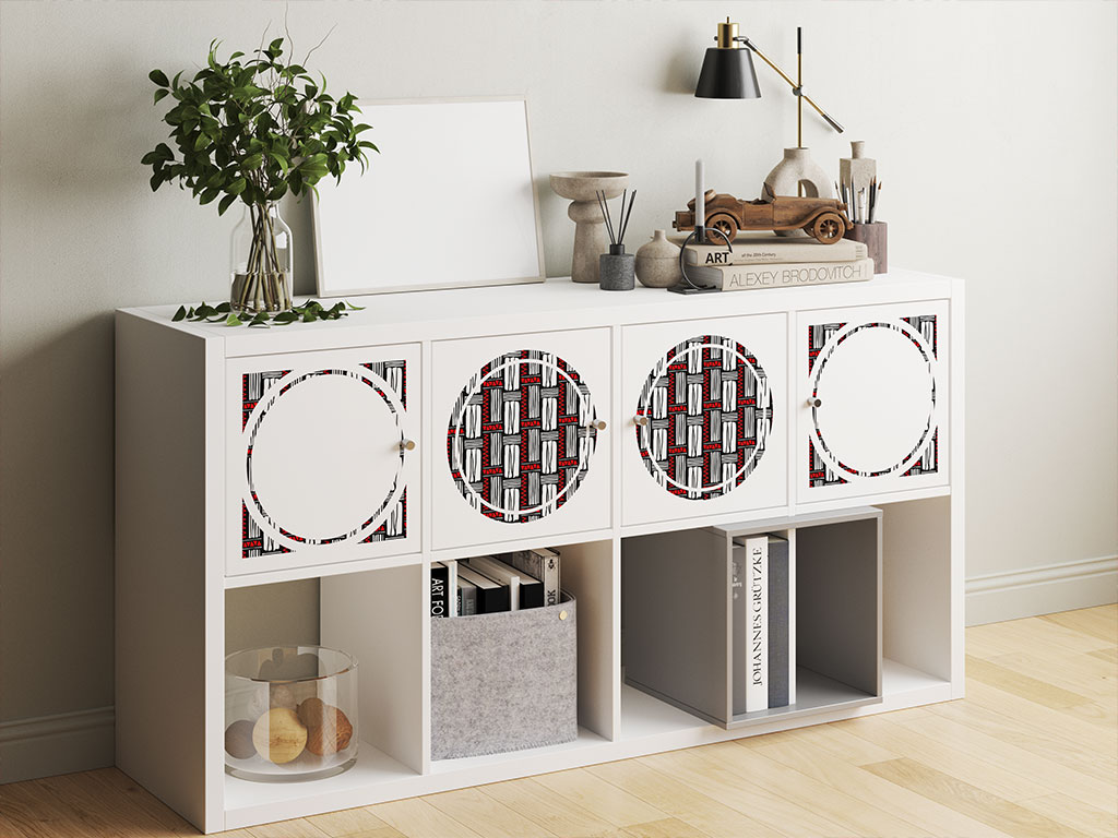 Blood Legion Abstract Geometric DIY Furniture Stickers