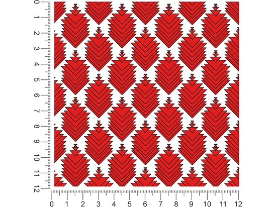 Burning Spear Abstract Geometric 1ft x 1ft Craft Sheets