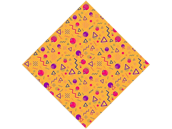 Squirmy Geometry Abstract Vinyl Wrap Pattern