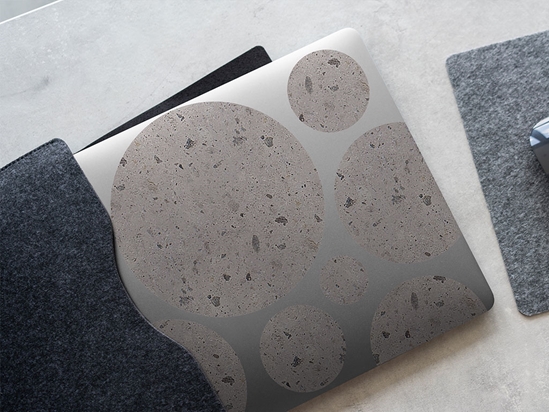 Gris Adoquin Stone DIY Laptop Stickers