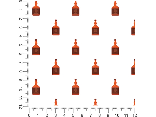 Smooth Cognac Alcohol 1ft x 1ft Craft Sheets