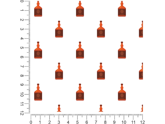 smooth Cognac Alcohol 1ft x 1ft Craft Sheets