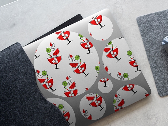 Watermelon Caipirinha Alcohol DIY Laptop Stickers