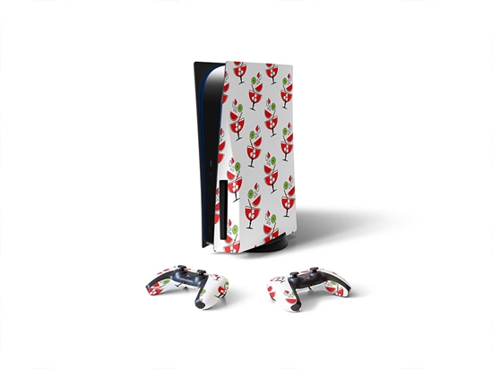 Watermelon Caipirinha Alcohol Sony PS5 DIY Skin