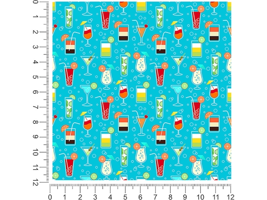 Sunrise Sours Alcohol 1ft x 1ft Craft Sheets