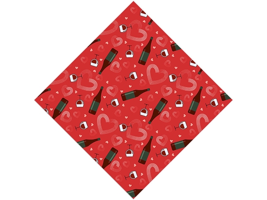 Que Syrah Alcohol Vinyl Wrap Pattern