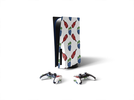 Sweet White Alcohol Sony PS5 DIY Skin