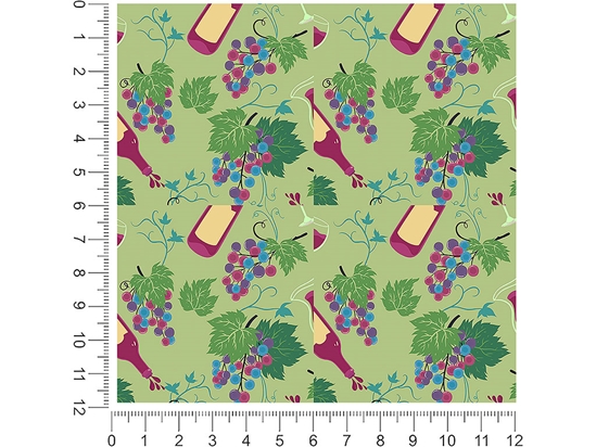 Voluptuous Vineyard Alcohol 1ft x 1ft Craft Sheets