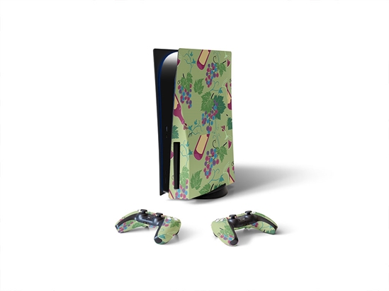 Voluptuous Vineyard Alcohol Sony PS5 DIY Skin