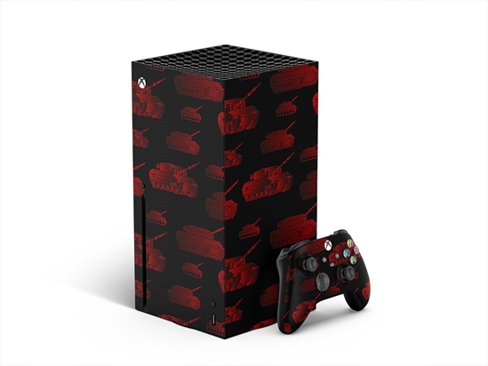 Red Tanks  XBOX DIY Decal