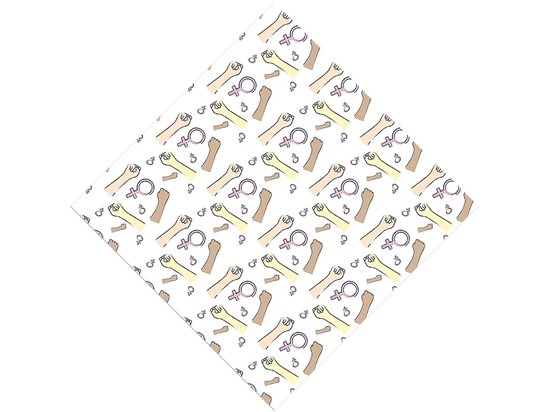 Women's Rights Americana Vinyl Wrap Pattern