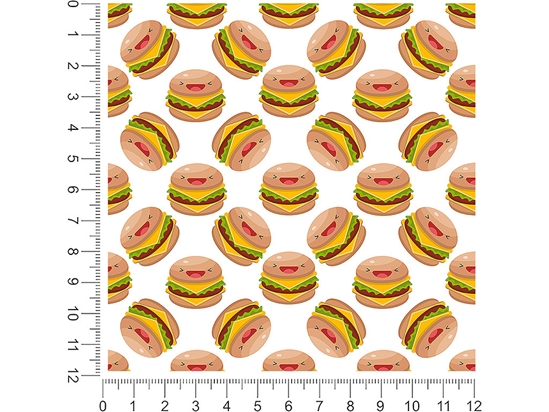 Burger Buddies  1ft x 1ft Craft Sheets