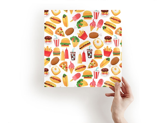 Fast Food  Craft Sheets