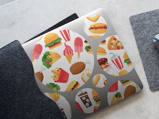 Fast Food  DIY Laptop Stickers