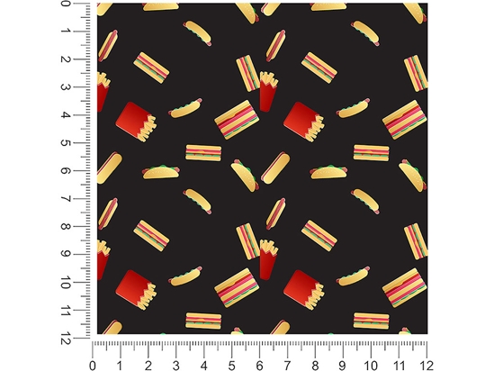 Lunch Menu  1ft x 1ft Craft Sheets