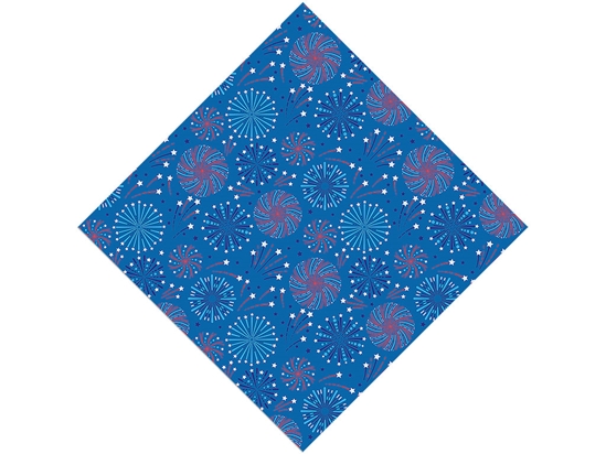 Blue Skies Americana Vinyl Wrap Pattern