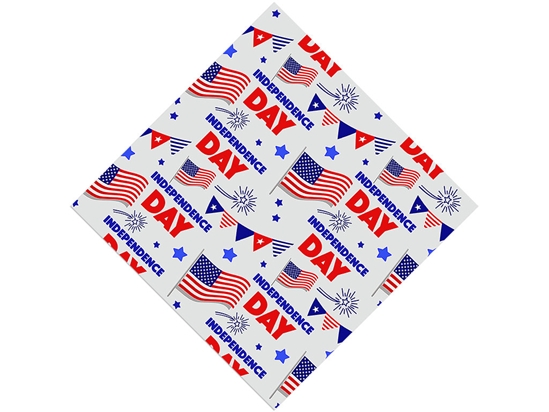 Cry Freedom Americana Vinyl Wrap Pattern