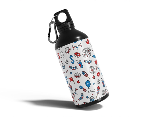 Party USA  Water Bottle DIY Stickers