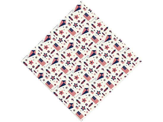 Summer Day Americana Vinyl Wrap Pattern